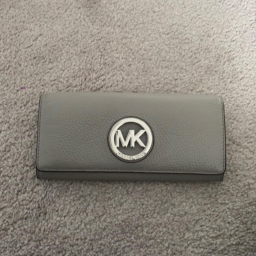 Michael Kors gray wallet